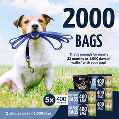 Reli dog poop bags large rolls 9x13 inch for easy park cleanup
