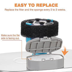Rellaty 3.2L cat water fountain provides reliable pet hydration at home.
