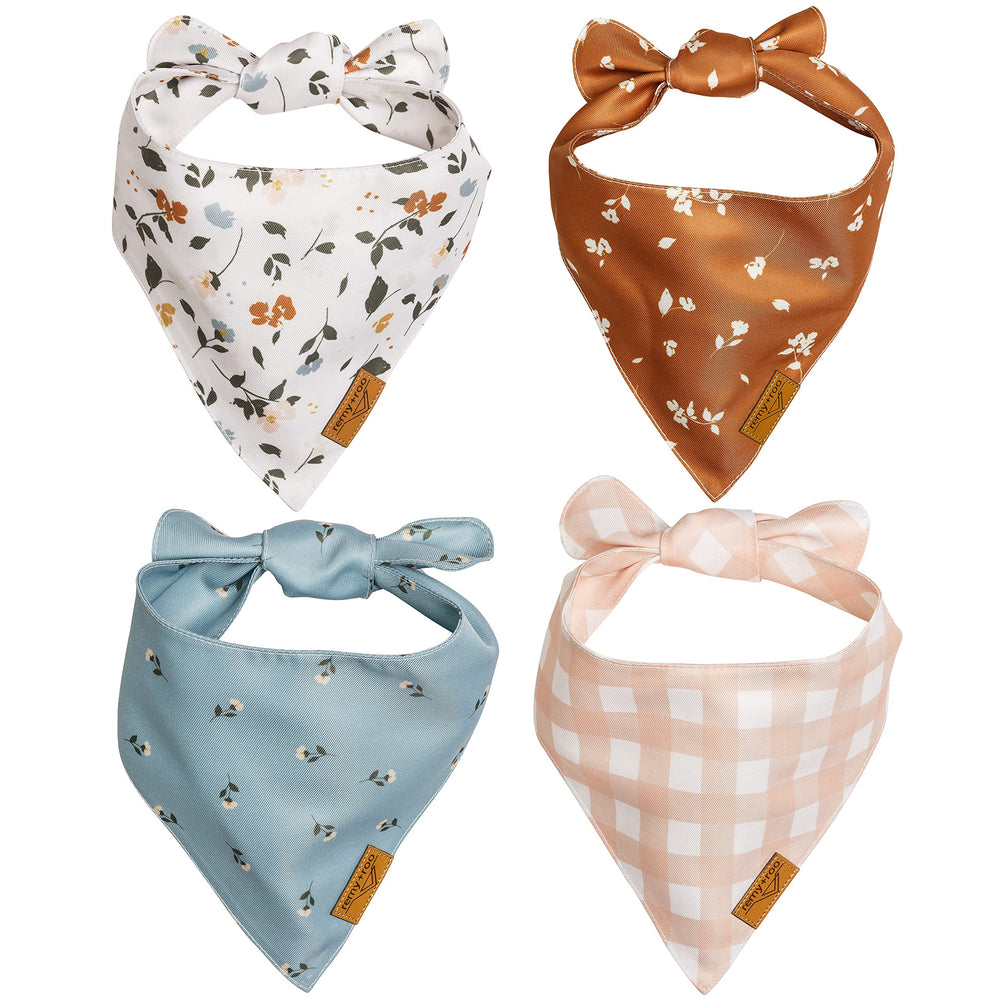 Remyroo large spring dog bandanas Emily Set pattern 1 adjustable fit for comfy wear