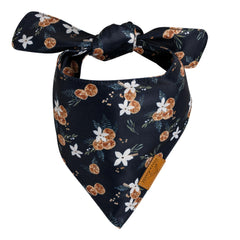 Remy+Roo patented shape adjustable bandana close-up showing neck-friendly fit