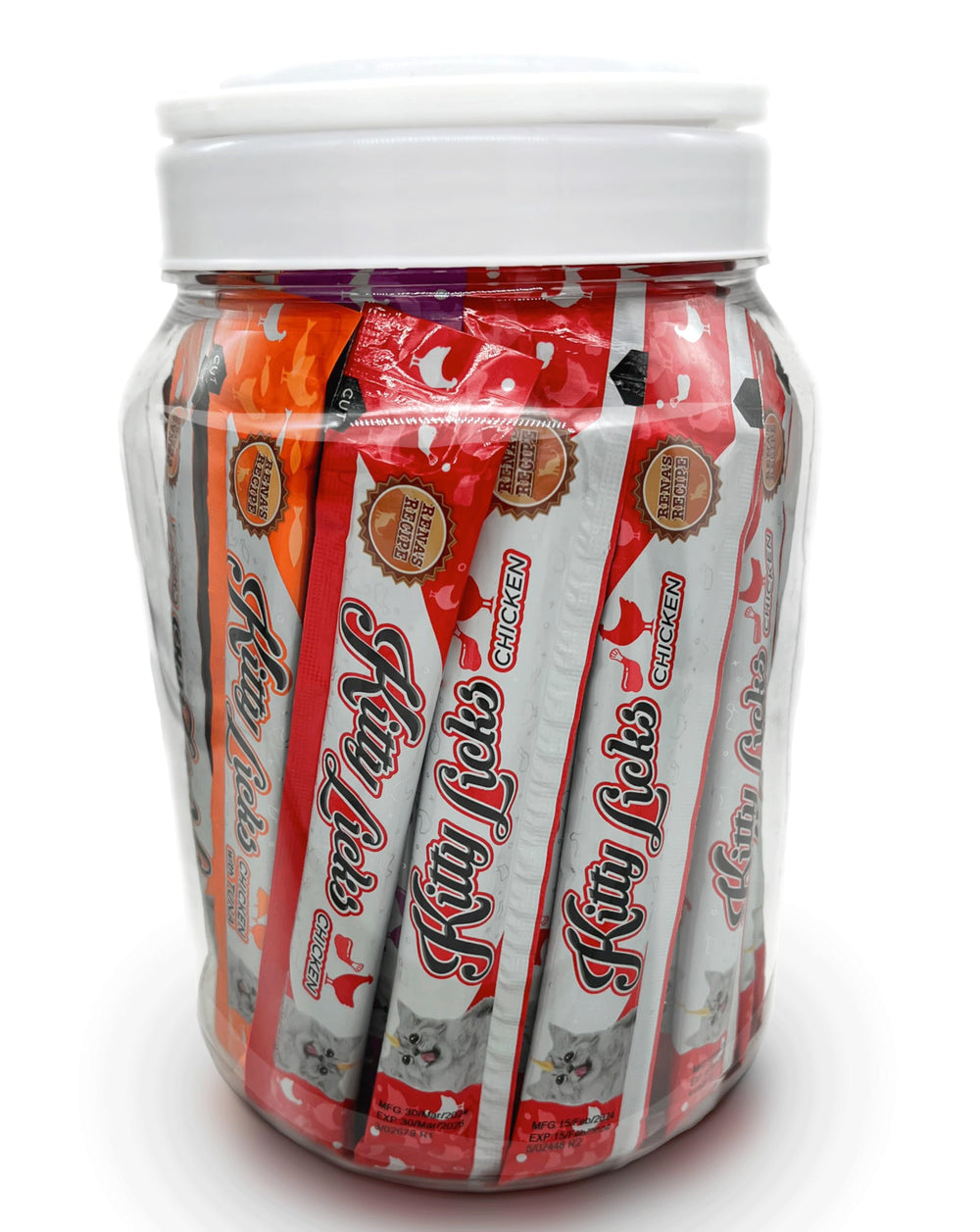 Rena's Recipe Kitty Licks Barrel three-flavor lineup boosts bonding with your cat