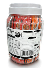 Rena's Recipe chicken flavor tubes close-up shows creamy lickable texture