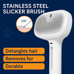 ReNu FreshFur loose hair removal during grooming session