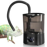 REPTI ZOO 4L fogger misting in terrarium for consistent humidity