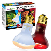 REPTI ZOO 75W daylight bulb for daytime basking and vitality