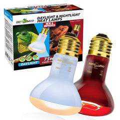 REPTI ZOO 75W daylight bulb for daytime basking and vitality