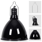 REPTI ZOO 8.5-inch dome fixture provides efficient enclosure lighting for reptiles.
