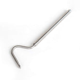 REPTI ZOO collapsible snake hook extended to 7.8 inches for pocket carry.
