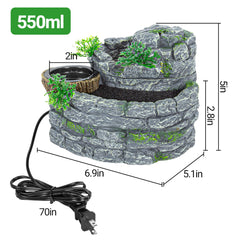 REPTI ZOO food dish attachment close-up shows dual uses