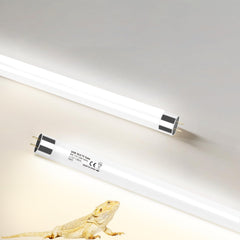 REPTIDLDB t5-uvb-bulb-8w-12in for stable UVB exposure in reptile habitats