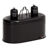 REPTI ZOO dual-reptile-light-fixture dome-uvb-lamp-cap delivers consistent basking heat.
