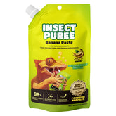 REPTIZOO FRIENDLY crested gecko food banana puree jar closeup for easy daily feeding.