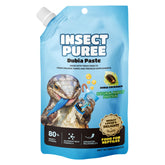 REPTIZOO FRIENDLY crested gecko paste jar for convenient, protein-rich reptile nutrition during feeding.