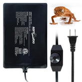 REPTI ZOO heat pad front view showing compact reptile heating for terrariums.