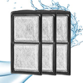 REPTIZOO replacement cartridge for turtle tank filter shows the 3-pack value for GLB08.