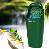 REPTIZOO reptile water dispenser with flowing water encourages natural drinking