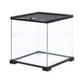 REPTI ZOO small glass tank top opening enables easy feeding and close observation.