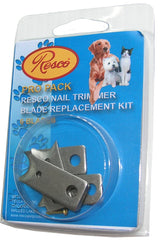 Resco Pro Pack replacement blades for guillotine trimmers provide precise cuts and long-lasting sharpness.