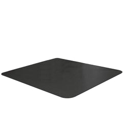 RESILIA under-dog-crate-mat rolled out provides floor protection and a soft surface.