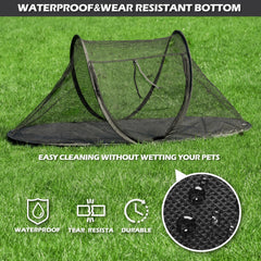 Rest-Eazzzy Cat Tent Outdoor includes a carrying bag for simple transport and storage.