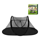 Rest-Eazzzy Cat Tent Outdoor shows a large interior for multiple small pets at play.