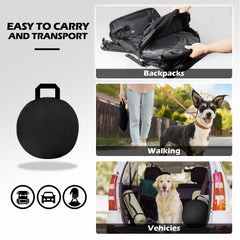 Rest-Eazzzy Cat Tent Outdoor highlights quick setup in seconds for hassle-free outings.
