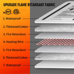Rest-Eazzzy pet heating pad 5-timer-gears provides extended warmth with adjustable timing.