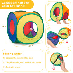 Retro Shaw cat feather teaser wand sparks interactive play