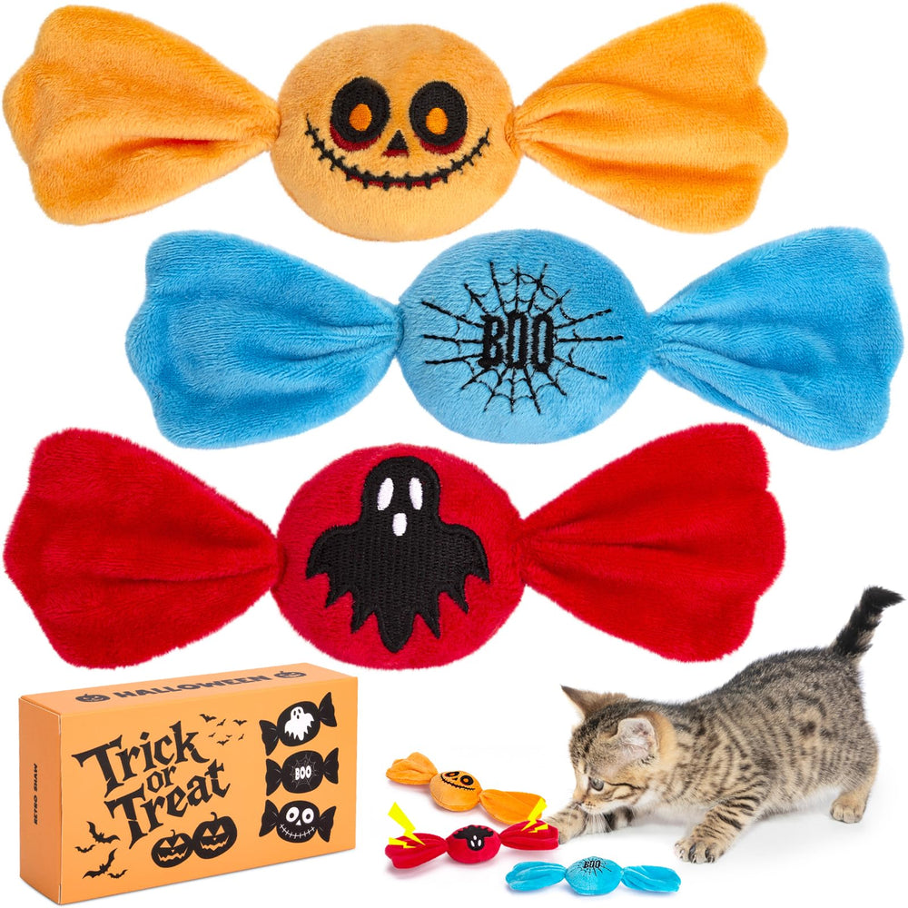 Retro Shaw Christmas Cat Toys packaging featuring festive design for gifting and easy display.