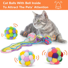 Retro Shaw woolen yarn balls close-up soft texture supports teething and safe play