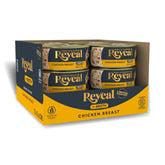 Reveal wet cat food chicken-broth-can shows a hydrating serving option for picky eaters.