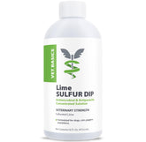 Revival Animal Health Vet Basics lime sulfur dip bottle ready for grooming and skin care.