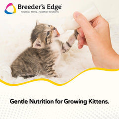 Powder-dispensing scoop for Breeder's Edge Foster Care Feline milk replacer.