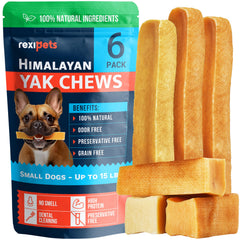 REXIPETS Himalayan yak chew for large dogs provides long-lasting entertainment and dental care.