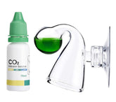 Rhinox Glass Drop Checker Kit included parts for quick CO2 monitoring setup.