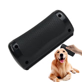Rhykin deshedding brush at work removing loose pet hair