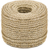 Riemex sisal rope natural 4mm close-up highlighting durable scratching texture for cats