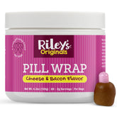 Riley's Envoltura de pastillas queso bacon para perros facilita ocultar medicación
