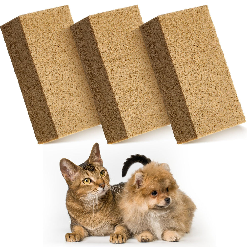 RimCereal pet hair remover sponge package for quick multi-location cleanup.