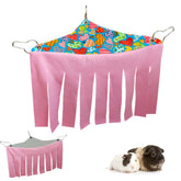 RIOUSSI guinea pig hideout corner square setup promotes cozy nesting and playful peeking.