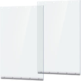 Ripeng dog door flap 15x23.5 inch dsrwsl-compatible provides weatherproof visibility.