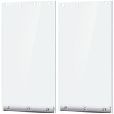 Ripeng dog door flap 7.3 x 13.2 inches with clear PVC for safer in-and-out visibility.