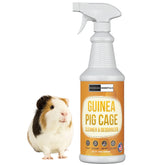 Riverside Essentials 32oz Guinea Pig Cage Cleaner bottle pour for easy odor control.