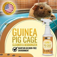 Riverside Essentials 32oz Small Animal Enclosure Cleaner on multiple surfaces.