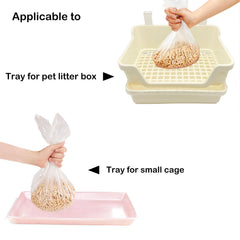 RMNHPTK elastic-band pull-action makes cleanup quick and mess-free.