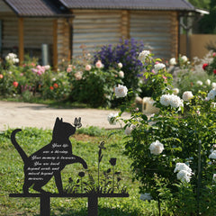 Rngmsi waterproof pet headstone suitable for year-round outdoor placement.