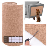 Roadtofree cat scratch furniture protector with adhesive back protects furniture from cat claws.