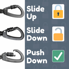 Roam Gear reflective nylon safety threads boost night visibility during walks.