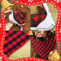 Roaring Good Time reindeer antlers headband adds playful holiday charm