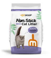Robotail premium cat litter non-stick clumps for easy scooping and clean litter box.
